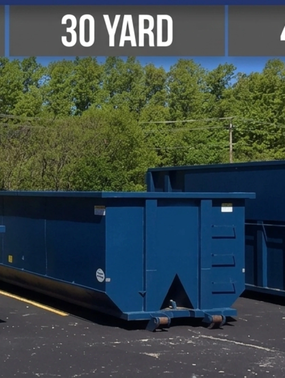 30 Yard Dumpster in Rhode Island
