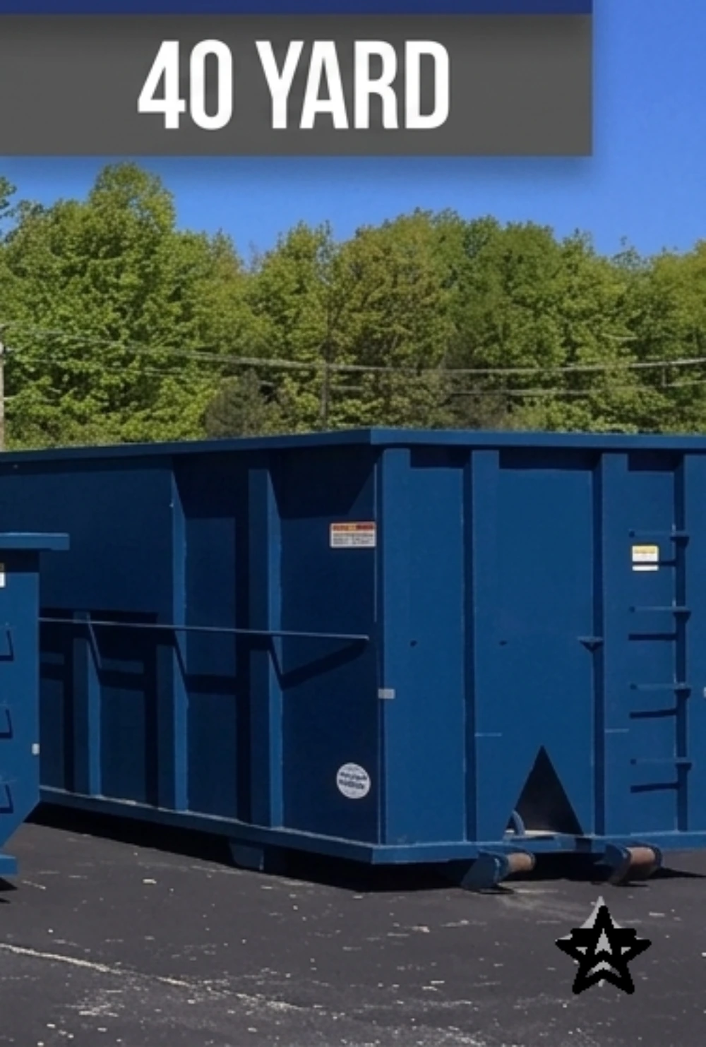 40 Yard Dumpster in Rhode Island