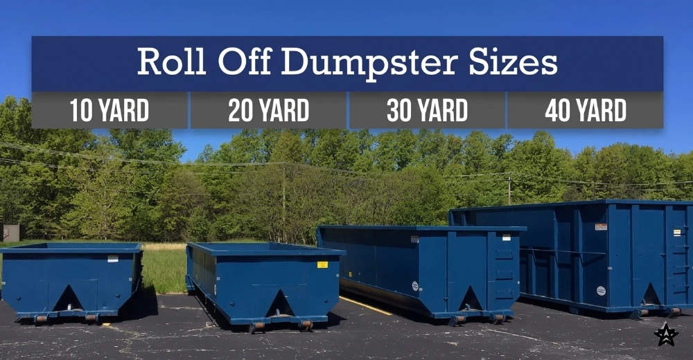 Dumpster Rental Sizes